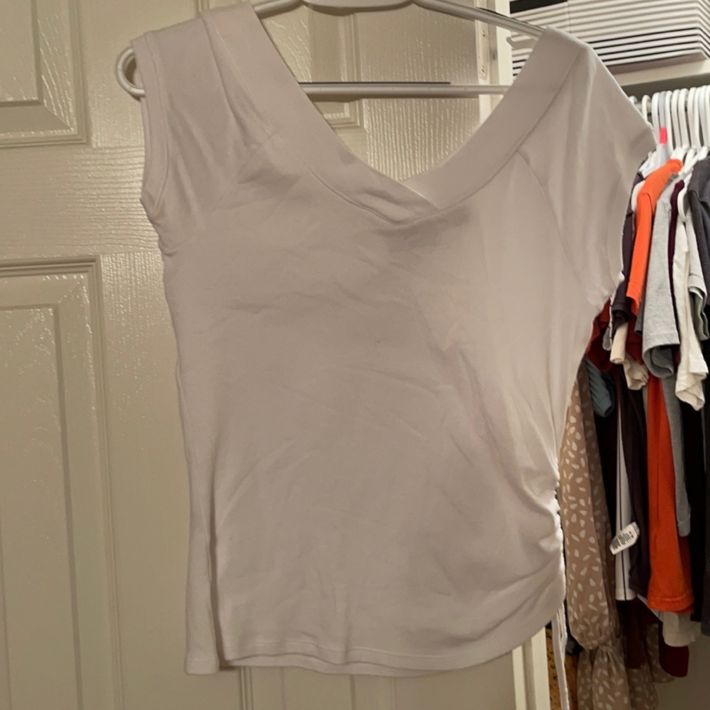 off the shoulder t shirt